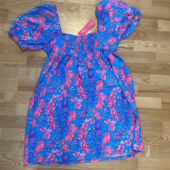 Lilly Pulitzer Delaney Short Sleeve Dress - Picture 5 of 7